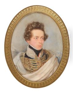 A Portrait Of A Young Gentleman In A Uniform