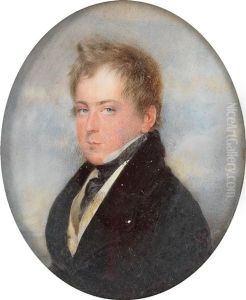 A Portrait Of Nicolaus Graf Palffy Erdod In A Black Jacket