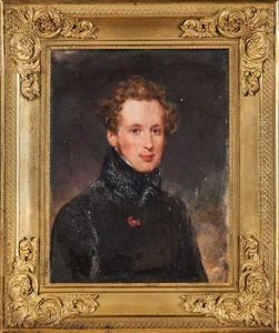 Portrait Jeune Homme Au Ruban Rouge