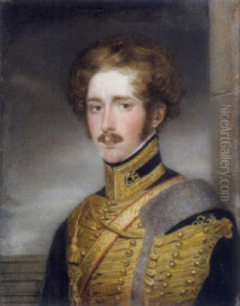 Bildnis Eines Offiziers Des 9. K.u.k. Husarenregiments - view 1