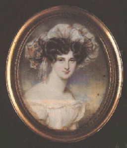 Lady Hanmilton, Wearing Decollete Dress And Hair Piled High Lady Hanmilton, Wearing Decollete Dress And Hair Piled High