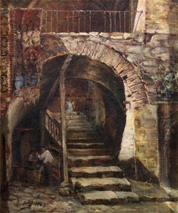 Inn With Chains by Sevket Dag