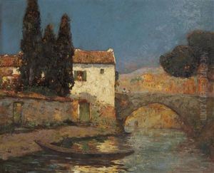 L'escarene (arriere Pays Nicois) by Charles Henri Gaston Dagnac-Riviere