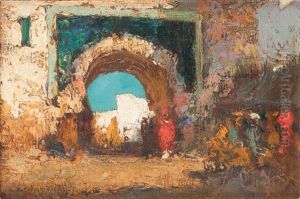 Porte Marocaine by Charles Henri Gaston Dagnac-Riviere