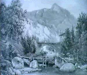 Paysage Du Jura by Isidore Dagnan
