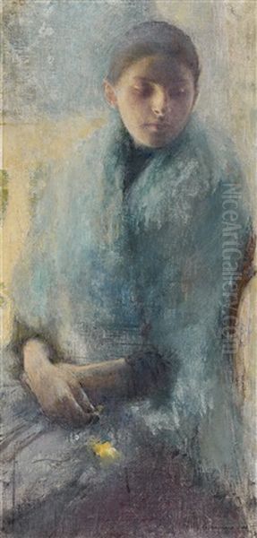 Jeune Fille En Bleu - view 1