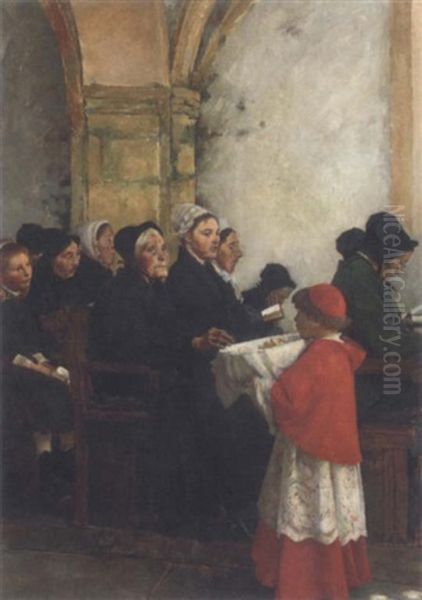Taking Communion - view 1