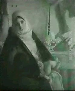 Madonna And Child by Pascal Adolphe Jean Dagnan-Bouveret