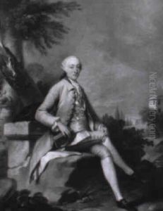 Portrait D'un Gentilhomme Assis
