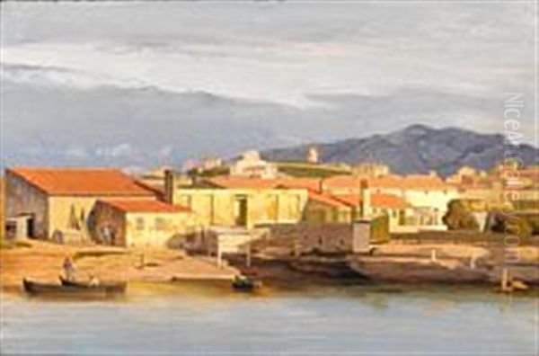 From A Port By The Mediterranean Sea In The Neighborhood Of Marseille - view 1
