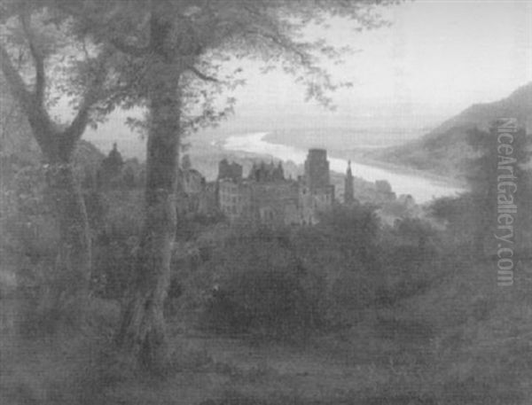 Das Heidelberger Schlos Von Osten - view 1