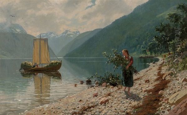 En Solskinnsdag I Norge Ved Balestrand I Sogn - view 1