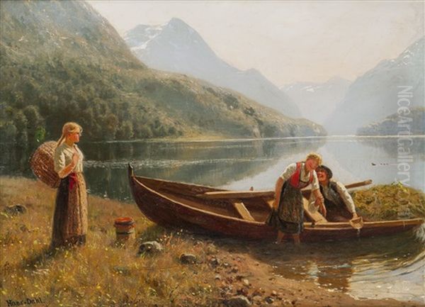 Folkeliv I Fjordlandskap - view 1