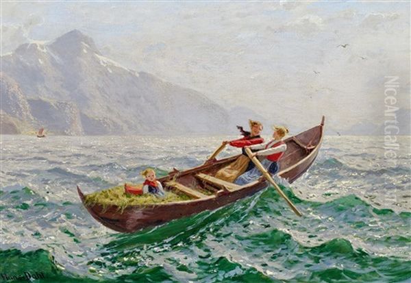 Sturmische Bootsfahrt Am Fjord - view 1