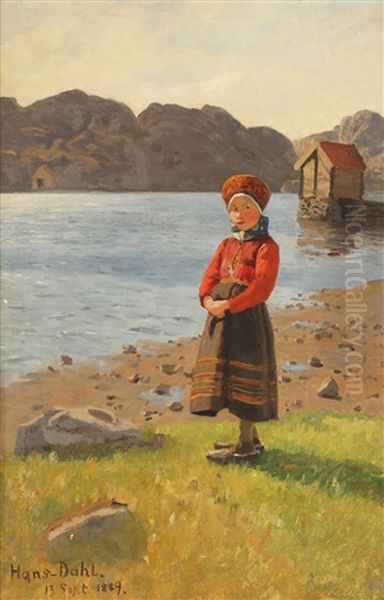 Marte Fra Vaage - Liden Strilejente Fra Vaage I Fjed - view 1