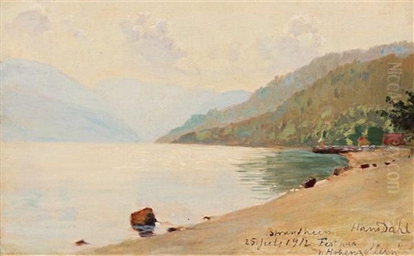 Strandheim 25 Juli 1912, Fest Paa Hohenzollern - view 1