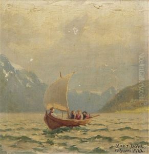 Longboat On Choppy Waters