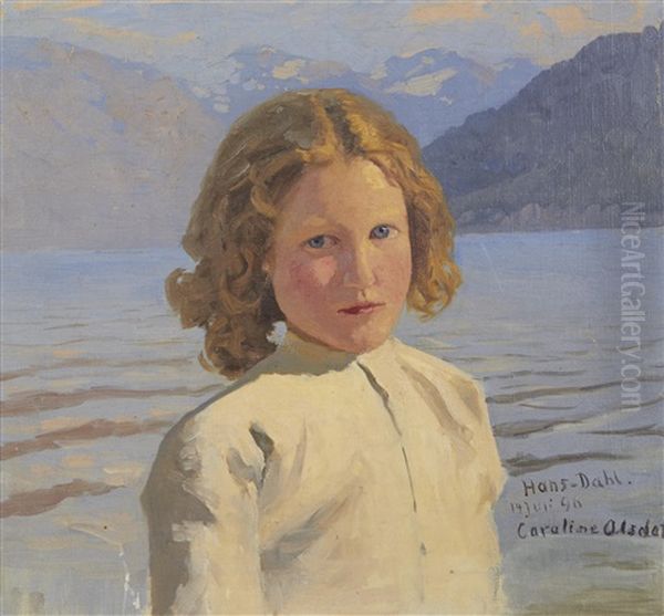 Portrait Of Caroline Olsdatter - view 1