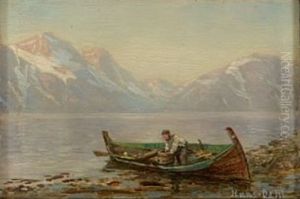 Lynganfjord by Hans Dahl