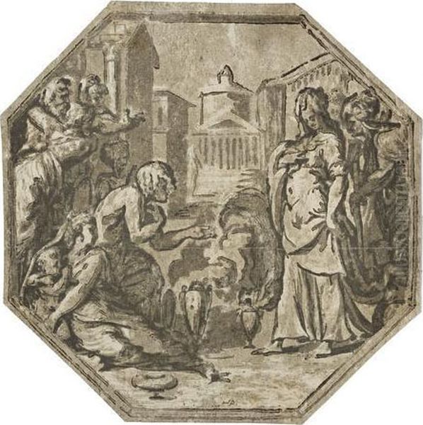 Honours Rendered To Pysche - view 1