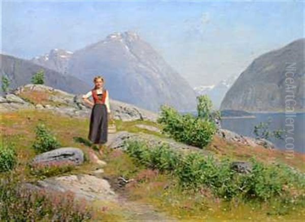 En Sommerdag Ved Balestrand I Sogn - view 1