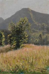 Sommerstemning I Fjellet by Hans Dahl