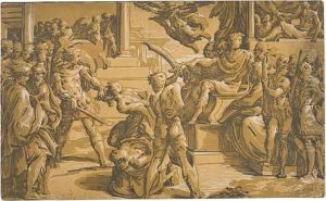 The Martyrdom Of Saints Peter And Paul by Antonio Da Trento