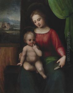 The Madonna And Child by Antonio del Ceraiolo