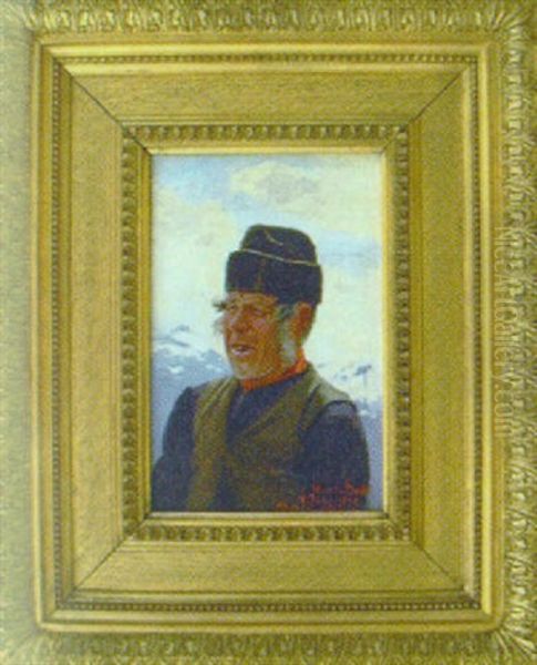 Portratt Av Arnfind Sjottesen - view 1