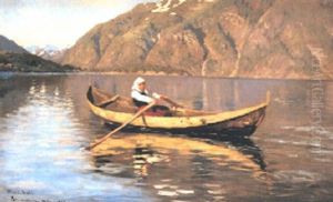Roende Kvinna by Hans Dahl