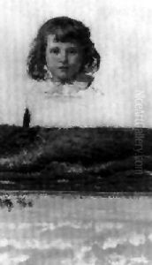 Portrait De Fillette Et Marine
