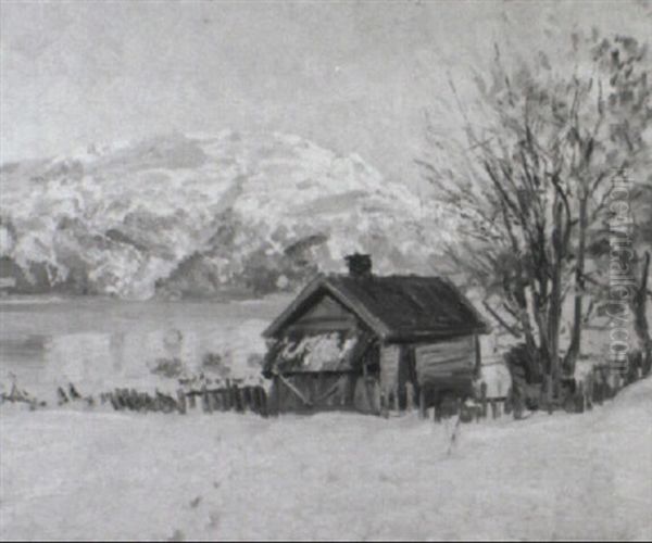 Cabin In The Snow - view 1