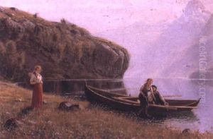 The Boating Party by Hans Dahl