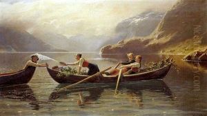 Fun On The Fjord by Hans Dahl