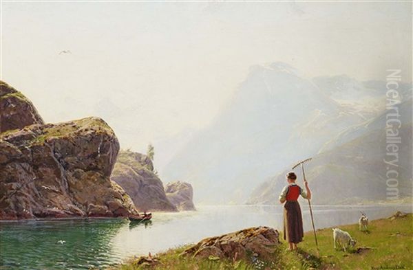 Farmers Wife On The Fjord - view 1