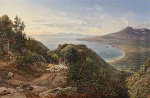 To Mennesker I Interior by Johan Wilhelm Ludwig Dahl