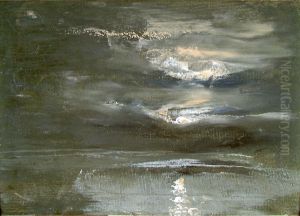 The Elbe By Moonlight