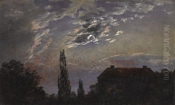 Moonlit Landscape - view 1