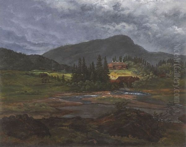 Die Eisenhutte In Marie-dahlen, Norwegen - view 1