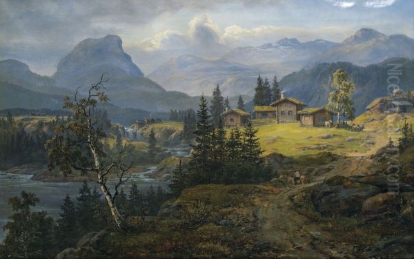 View Of Oylo Farm, Valdres - view 1