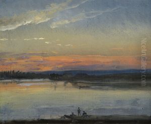The Elbe In Evening Light