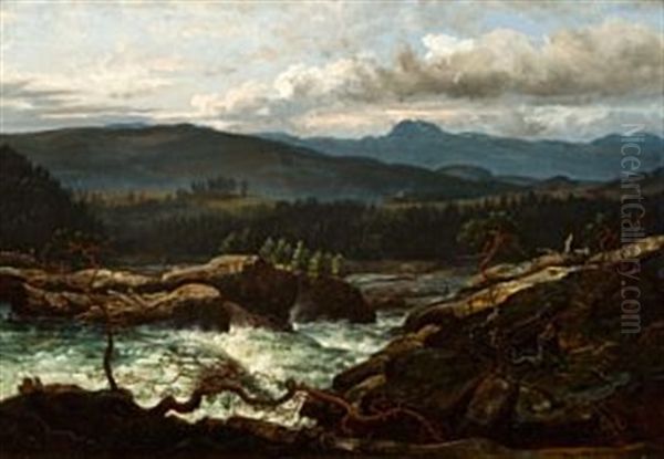 Fra Lauerud Naer Kongsberg - view 1