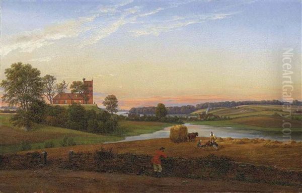 View From Bavnebakken Near Soro, Denmark - view 1