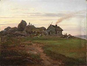 Seteridyll by Johan Wilhelm Ludwig Dahl