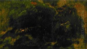 Studie Av Bregner by Johan Wilhelm Ludwig Dahl