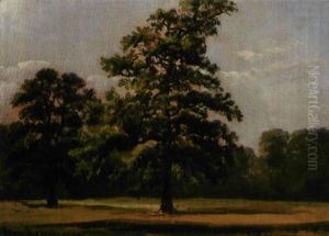 Fra Parken I Worlitz by Johan Wilhelm Ludwig Dahl