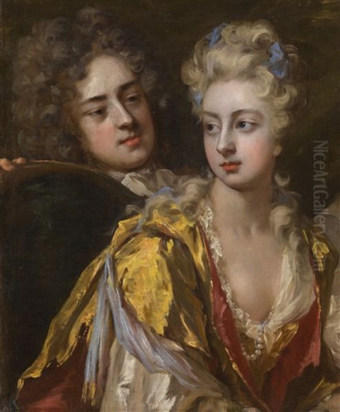 Double Portrait Of A Lady And A Gentleman - view 1