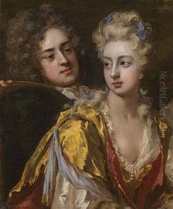 Double Portrait Of A Lady And A Gentleman Double Portrait Of A Lady And A Gentleman