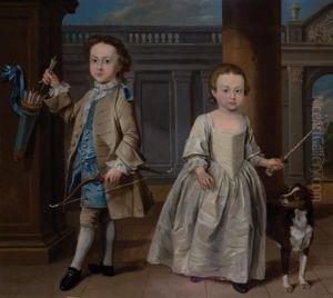 Portrait Of Two Noble Children Portrait Of Two Noble Children