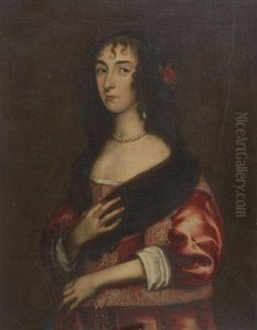 Portrait Of Lady Henrietta Stewart, Daughter Of Alexander Stewart, 3rd Earl Of Galloway, Wife Of The 12th Earl Of Glencairn by Michael Dahl